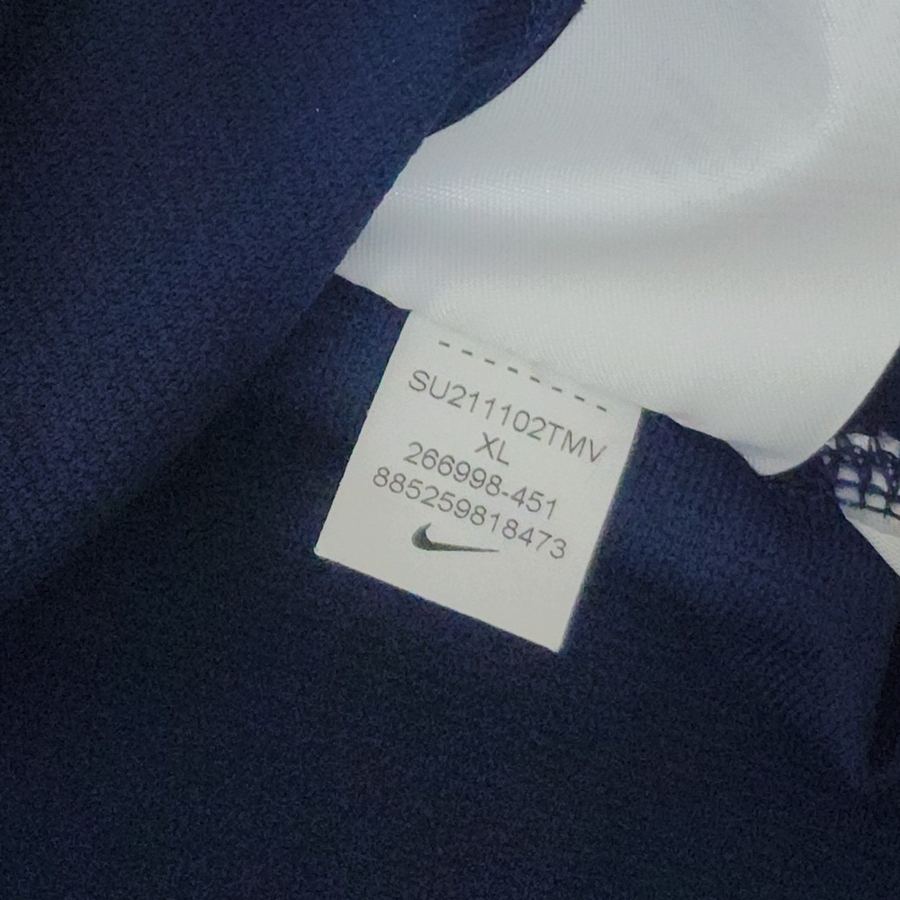 Nike Golf Mens XL Extra Large Dri Fit Navy Blue The Glenlivet Whisky Polo Shirt - Picture 7 of 9
